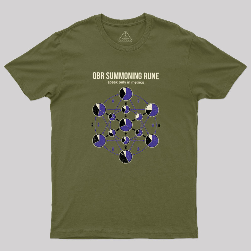 QBR Summoning Rune Geek T-Shirt