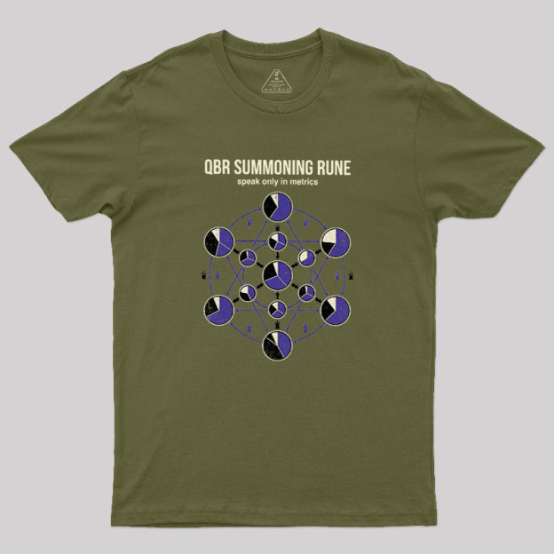 QBR Summoning Rune Geek T-Shirt