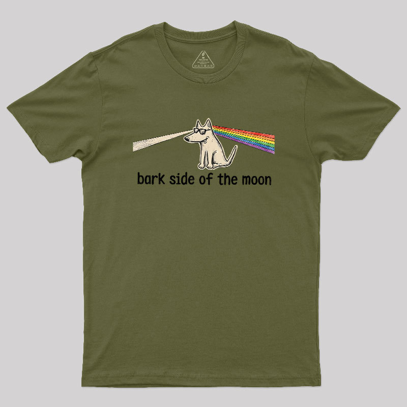 Back Side Of The Moon Geek T-Shirt