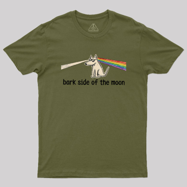 Back Side Of The Moon Geek T-Shirt