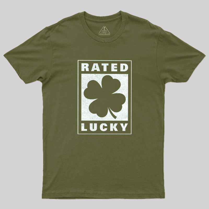 Rated Lucky Geek T-Shirt