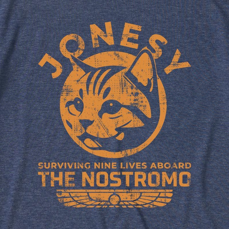 Jonesy Surviving Nine Lives Aboard The Nostromo Ultra Soft Heather Tee