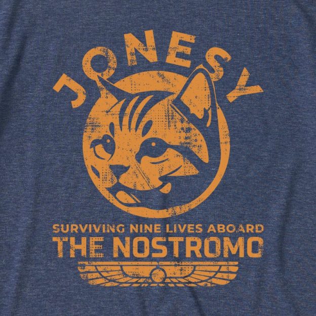 Jonesy Surviving Nine Lives Aboard The Nostromo Ultra Soft Heather Tee