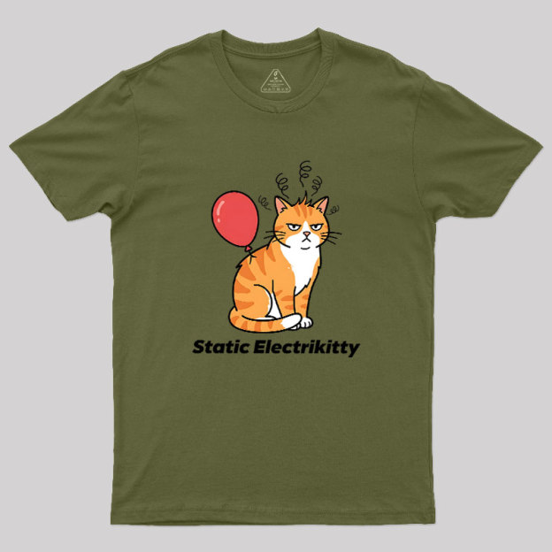 Static Electrikitty Geek T-Shirt