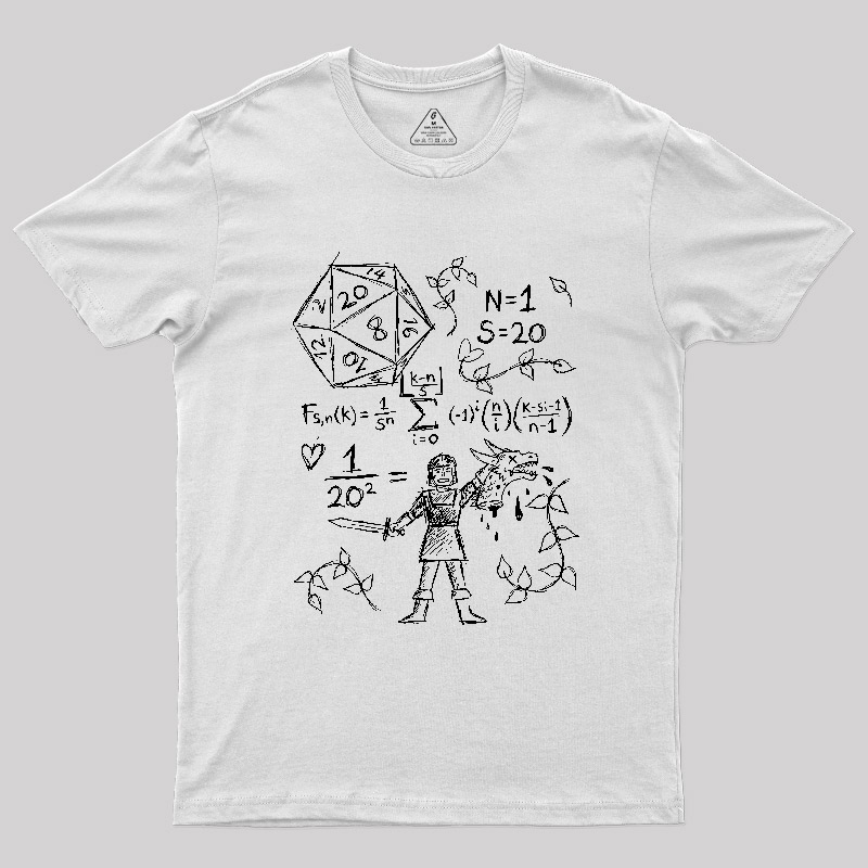 Knight of Probability Geek T-Shirt