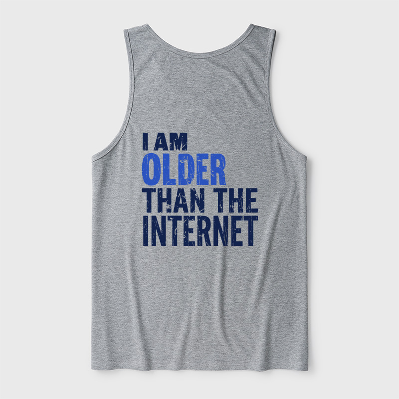 I'm Older Ultra Soft Heather Tank