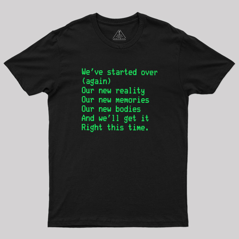Reboot Reality Geek T-Shirt
