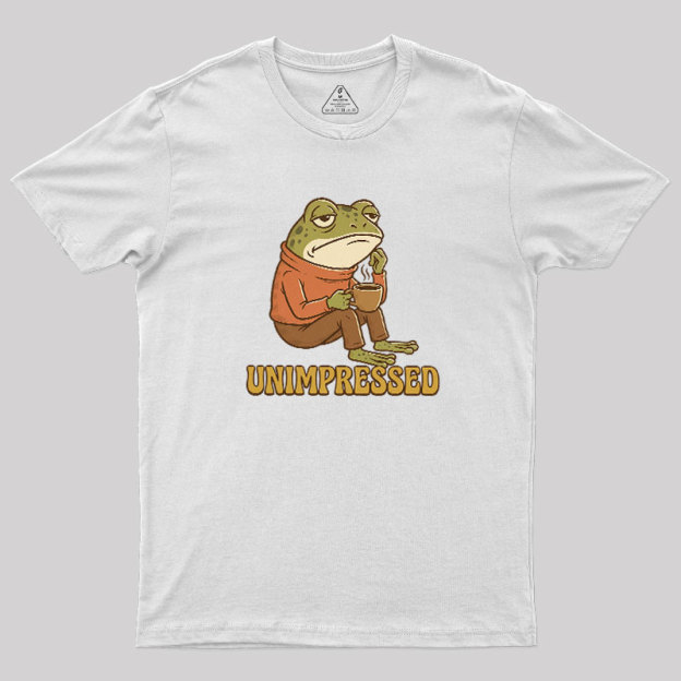 Mr. Unimpressed Geek T-Shirt