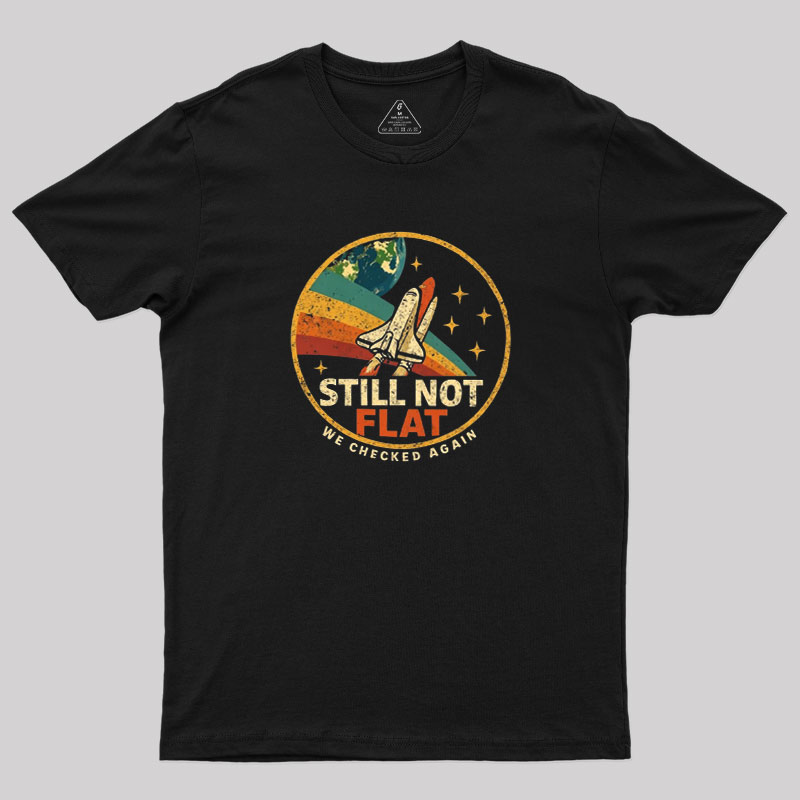 Retro Still Not Flat Geek T-Shirt