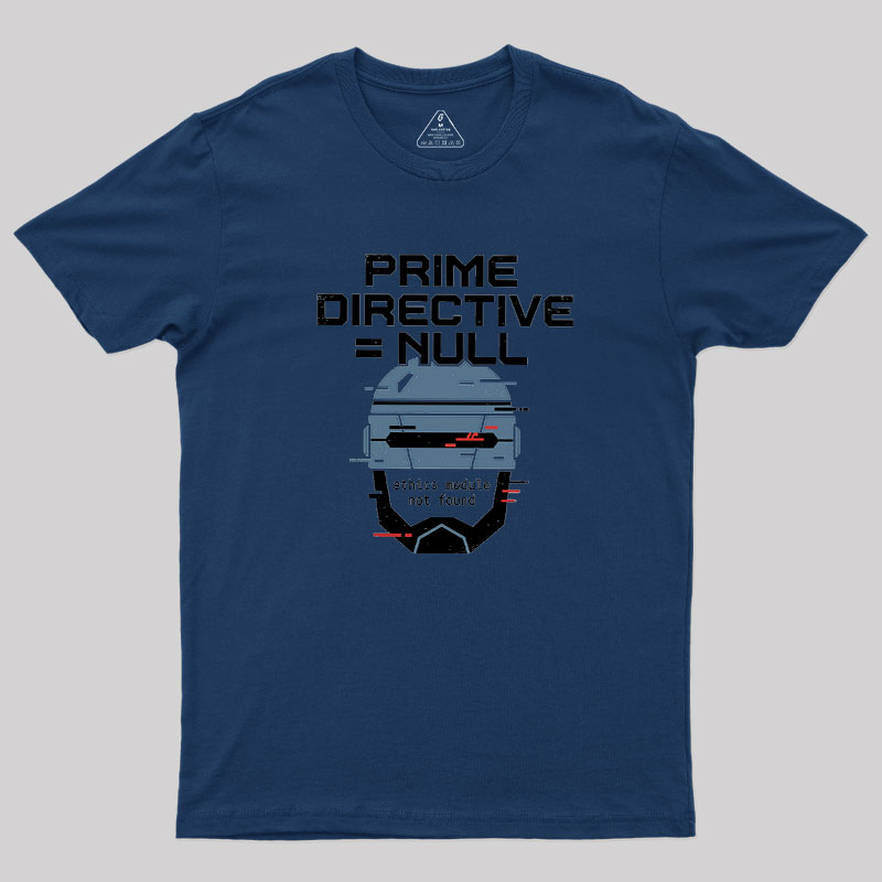 Prime Directive Null Geek T-Shirt