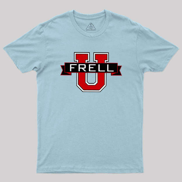 Frell Varsity U Badge Geek T-Shirt