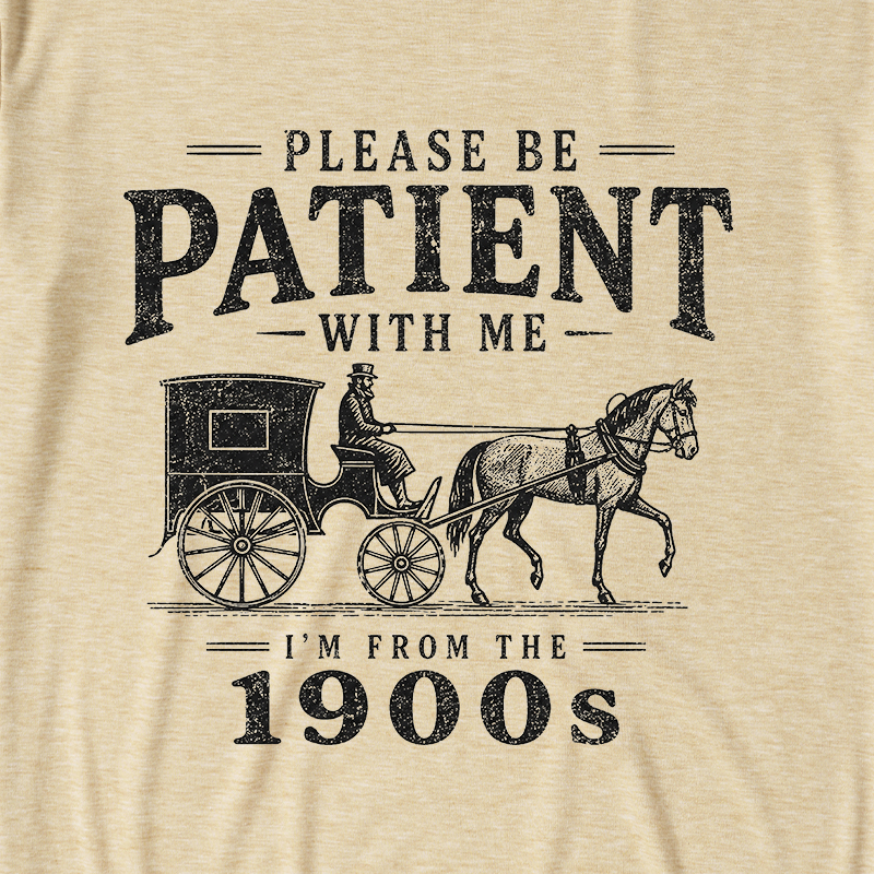 I'm From The 1900s Ultra Soft Heather Tee