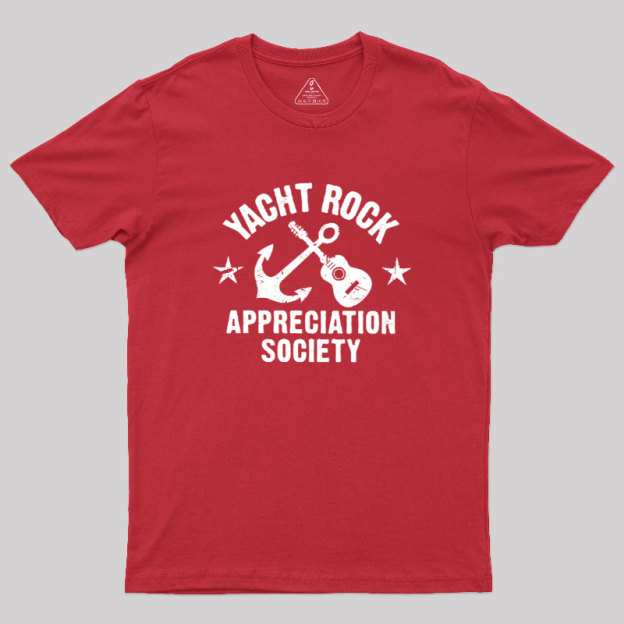 Yacht Rock Appreciation Society Geek T-Shirt