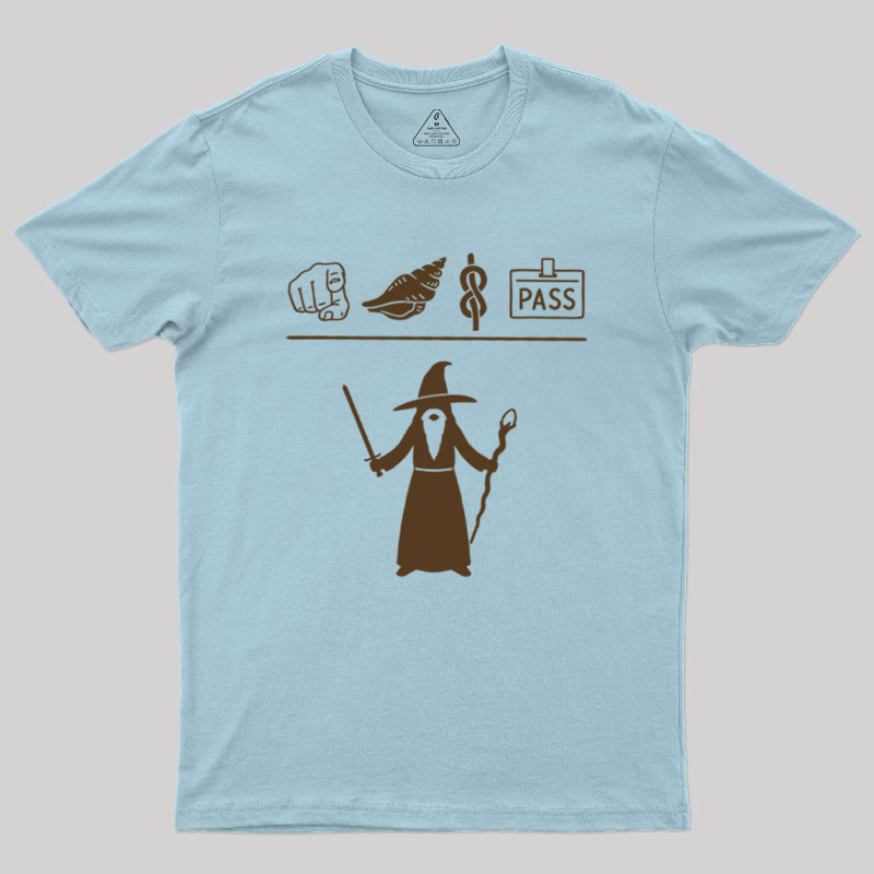 Wizard Hieroglyphs Geek T-Shirt