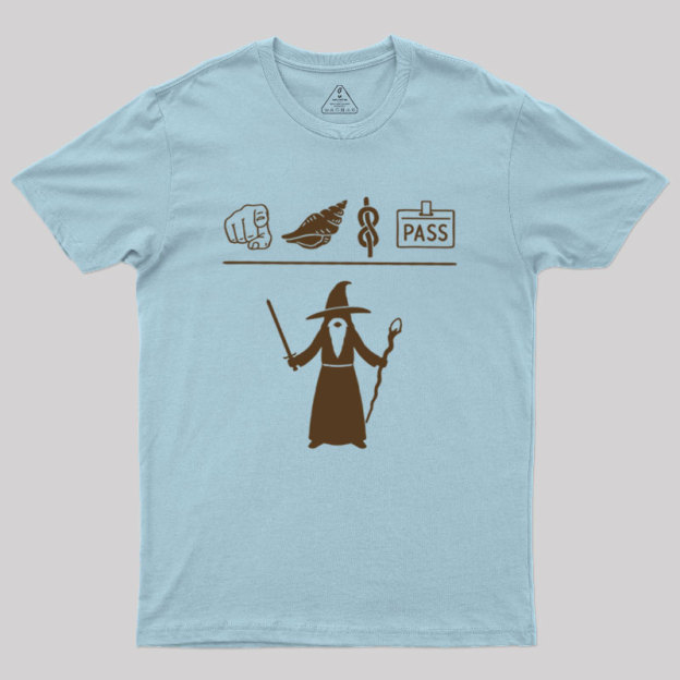 Wizard Hieroglyphs Geek T-Shirt