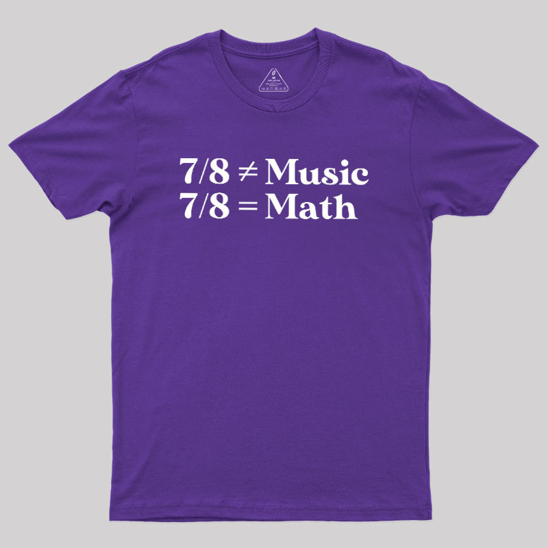 Music and Math Geek T-Shirt