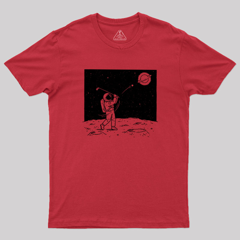 Space Golf Geek T-Shirt