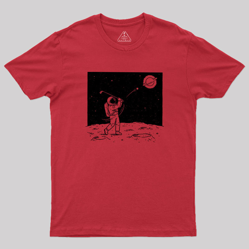 Space Golf Geek T-Shirt