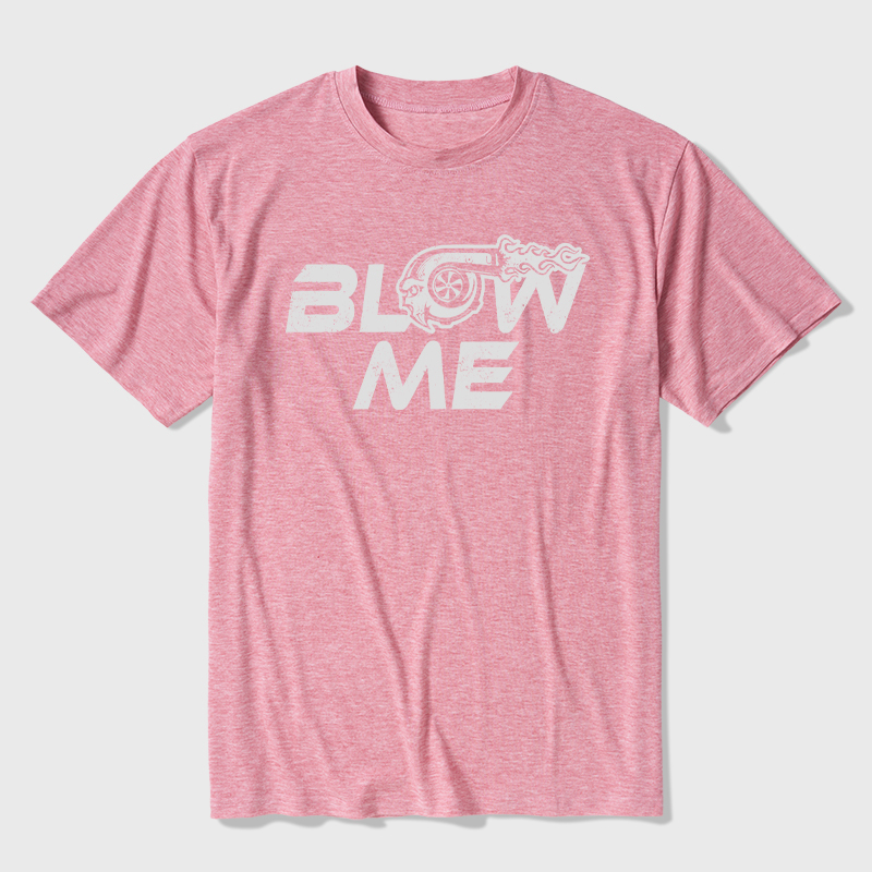 Blow Me Ultra Soft Heather Tee