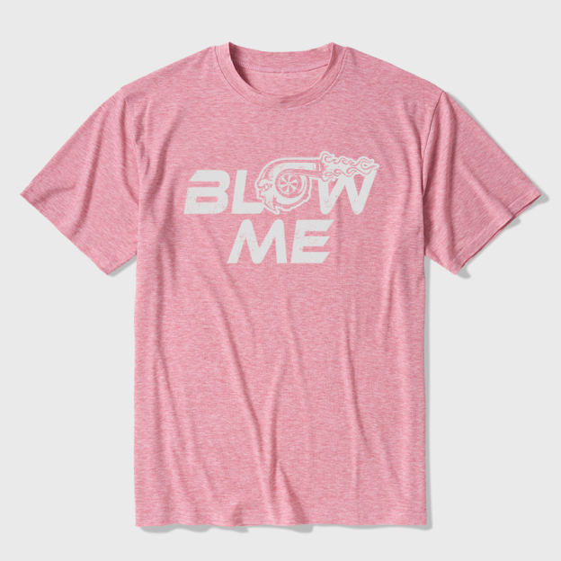 Blow Me Ultra Soft Heather Tee