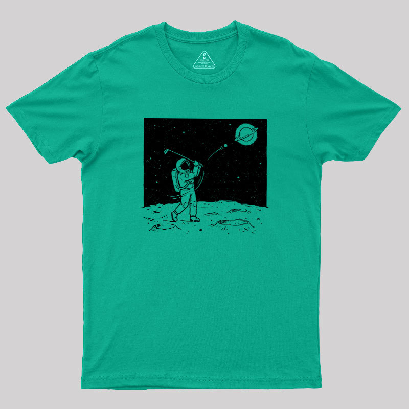 Space Golf Geek T-Shirt