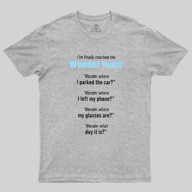 Wonder Years Geek T-Shirt