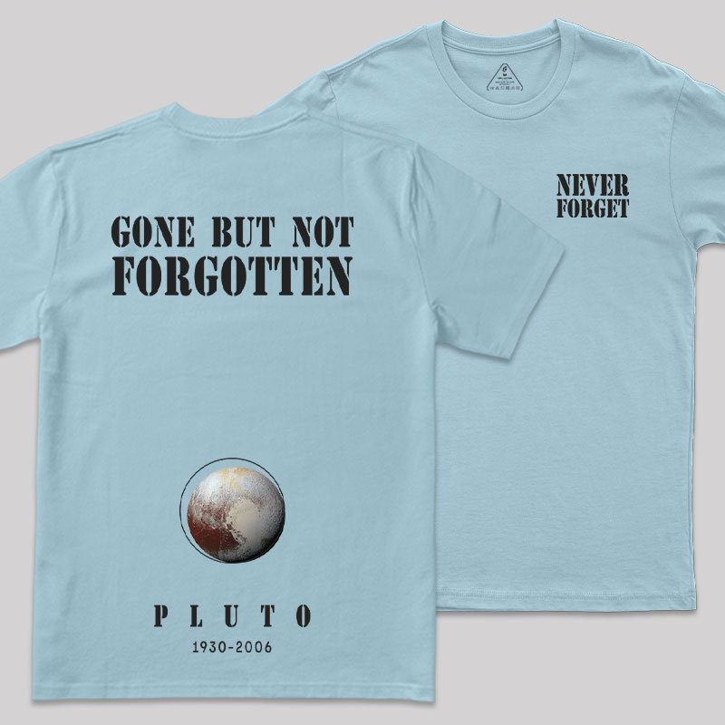 Never Forgot Front and Back Printing Geek T-Shirt