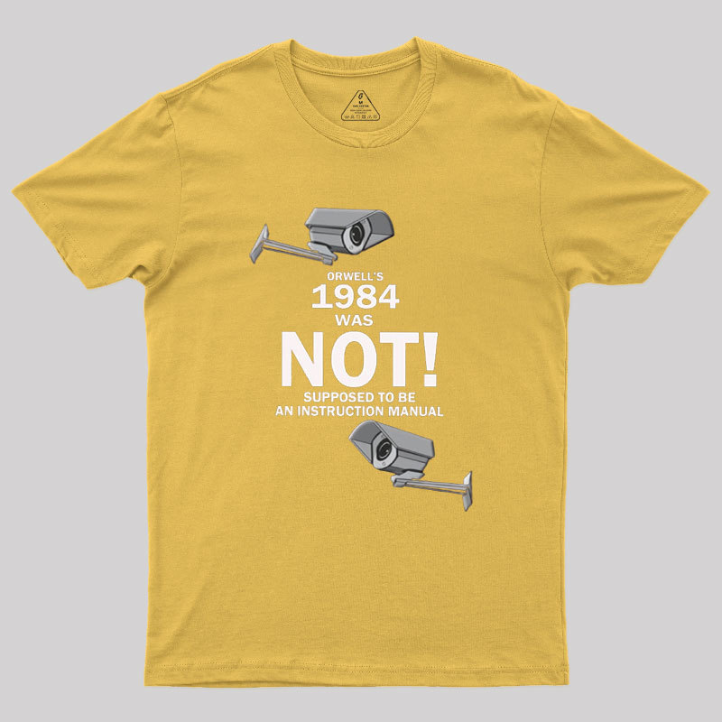 Orwells 1984 Geek T-Shirt