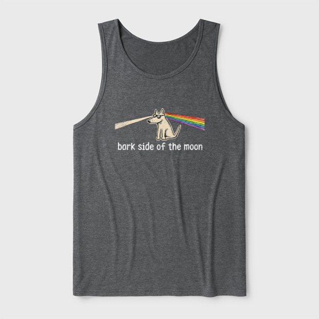 Back Side Of The Moon Ultra Soft Heather Tank