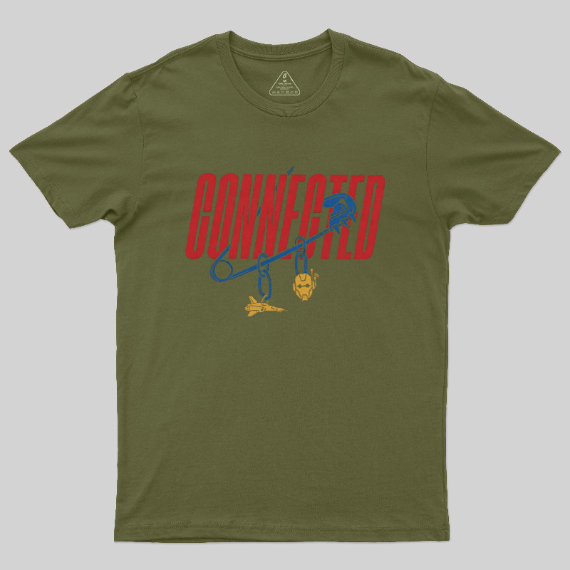 Connected Retro Space Geek T-Shirt