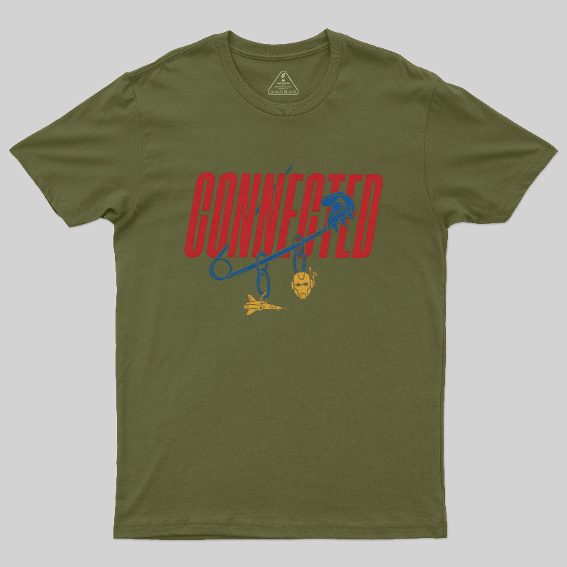 Connected Retro Space Geek T-Shirt