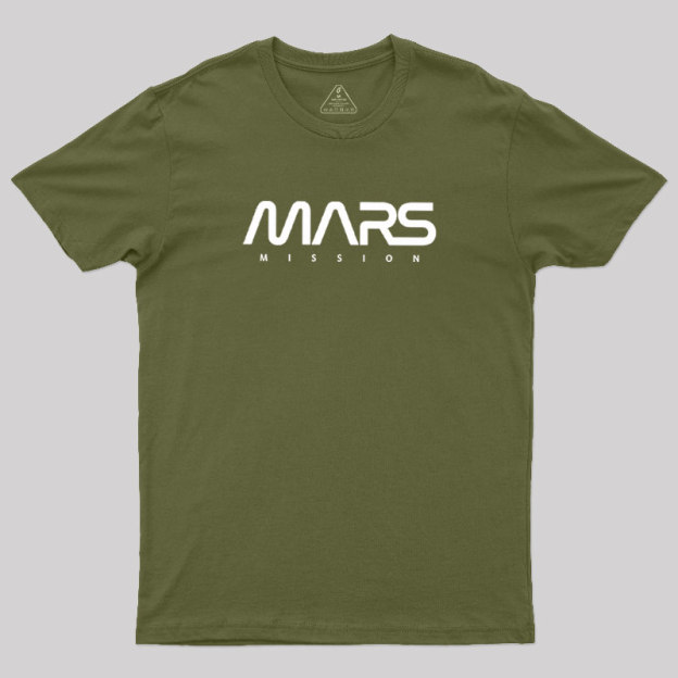 Mars Mission Geek T-Shirt