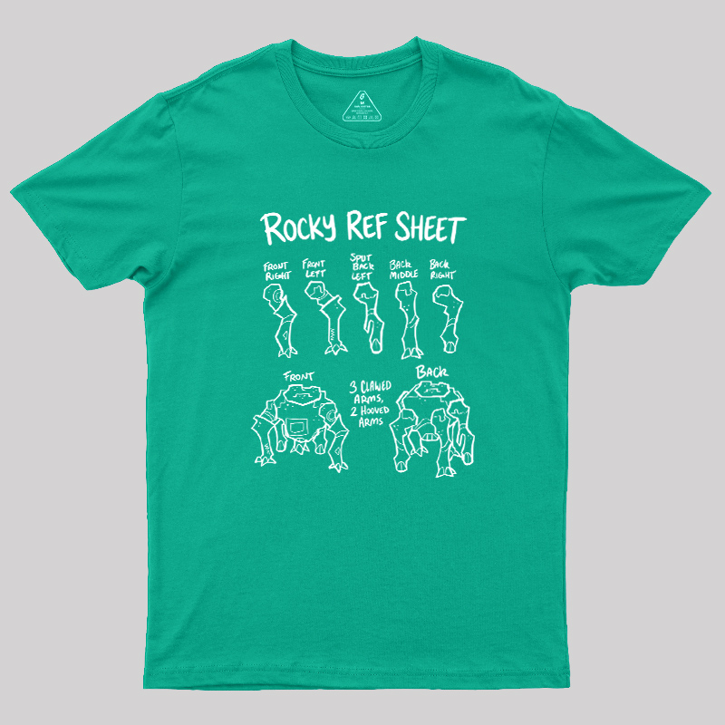 Rocky Ref Sheet Geek T-Shirt