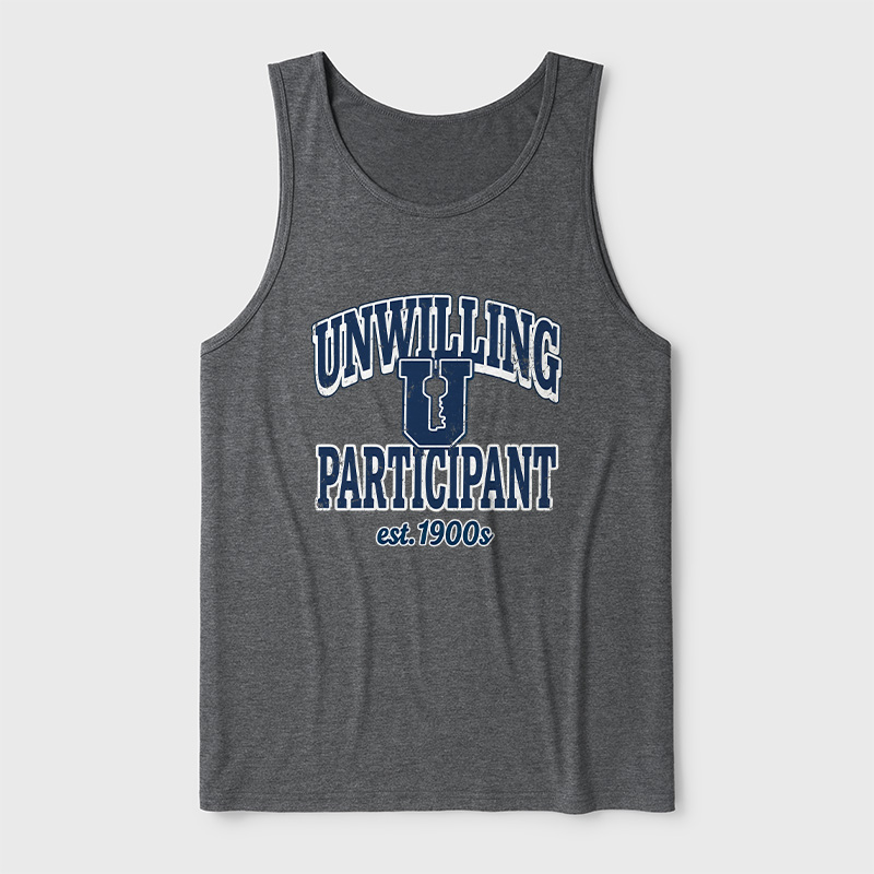 Unwilling Participant Ultra Soft Heather Tank