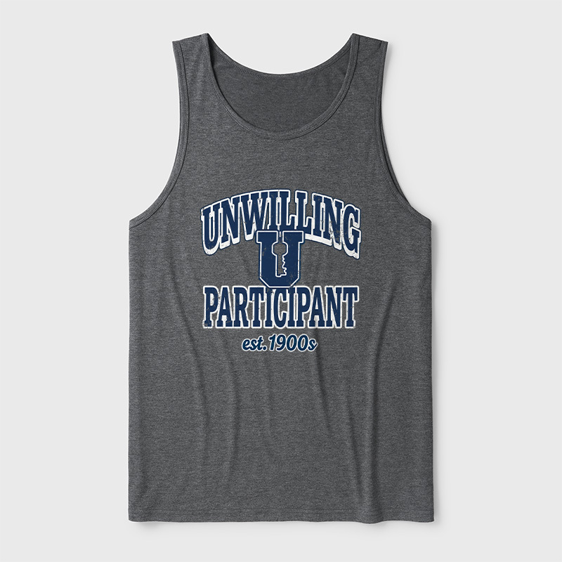 Unwilling Participant Ultra Soft Heather Tank