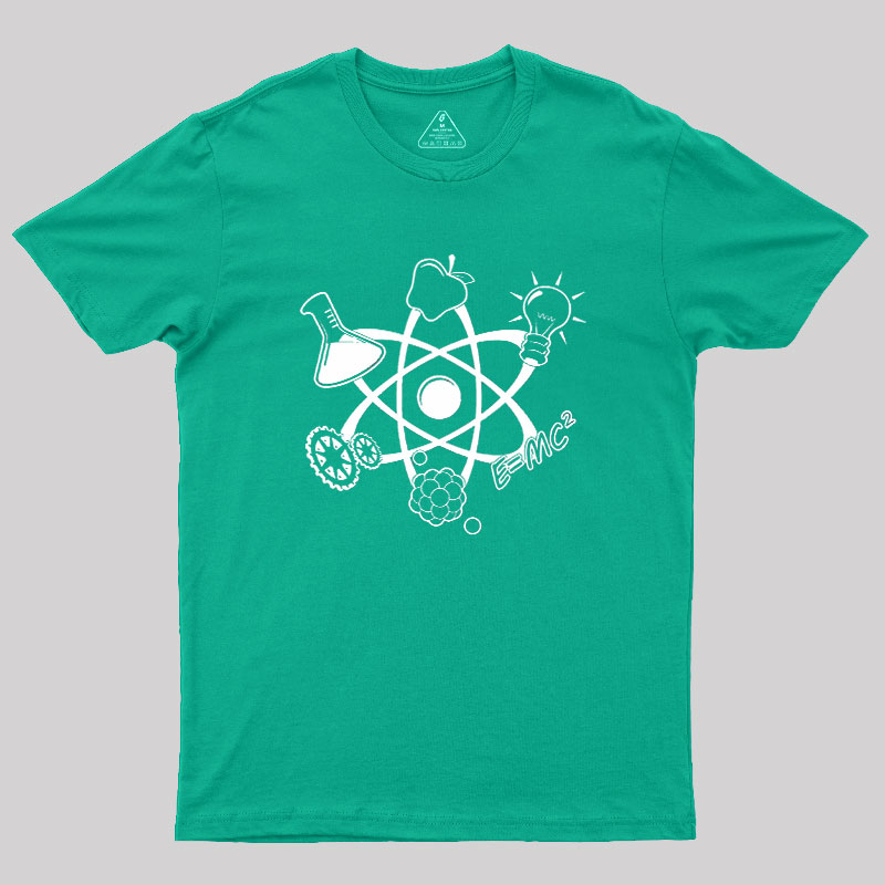 Science Atom Design Geek T-Shirt
