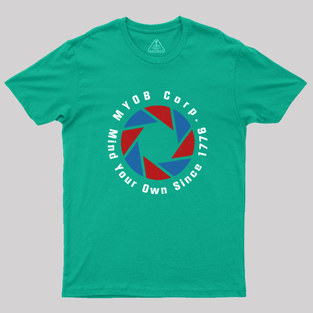 Mind Your Own Since 1776 Geek T-Shirt