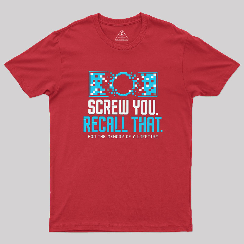 Memory Of A Lifetime Geek T-Shirt