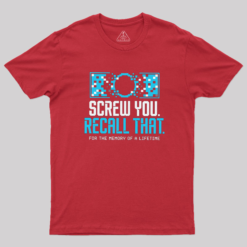Memory Of A Lifetime Geek T-Shirt