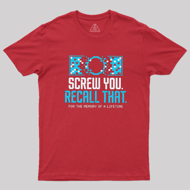 Memory Of A Lifetime Geek T-Shirt
