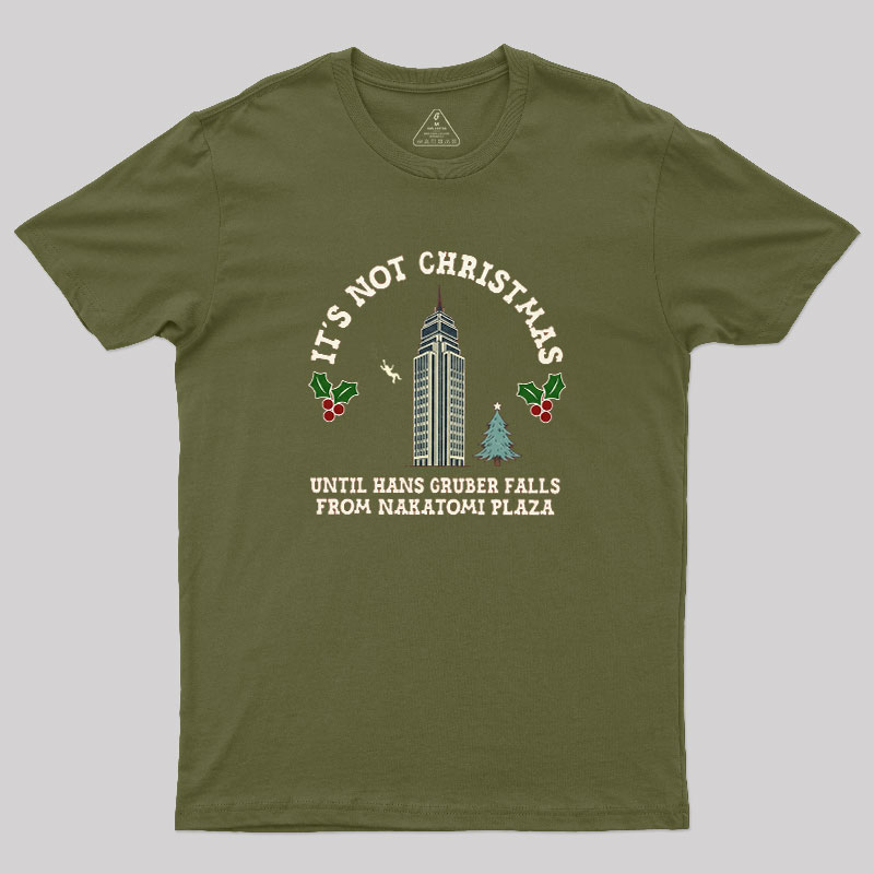 Hans Gruber Christmas Geek T-Shirt
