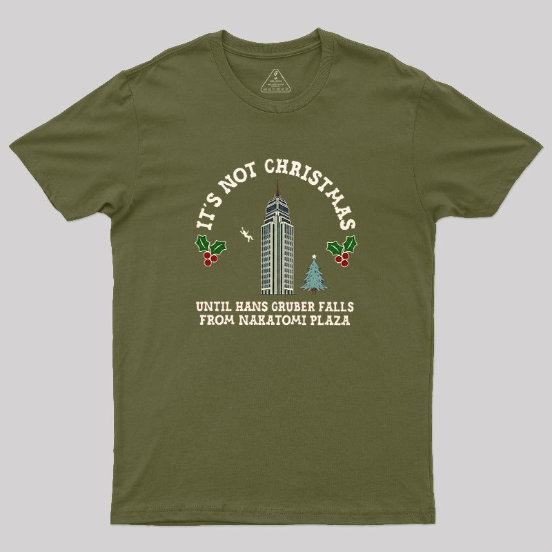 Hans Gruber Christmas Geek T-Shirt