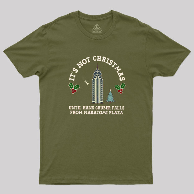 Hans Gruber Christmas Geek T-Shirt