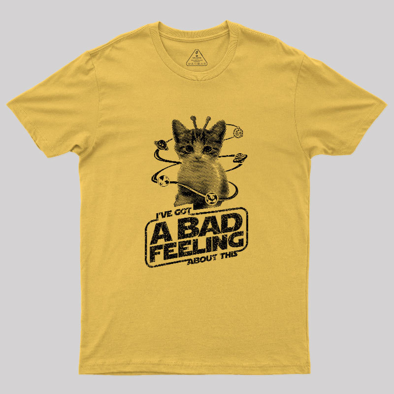 Space Fight Cat Geek T-Shirt