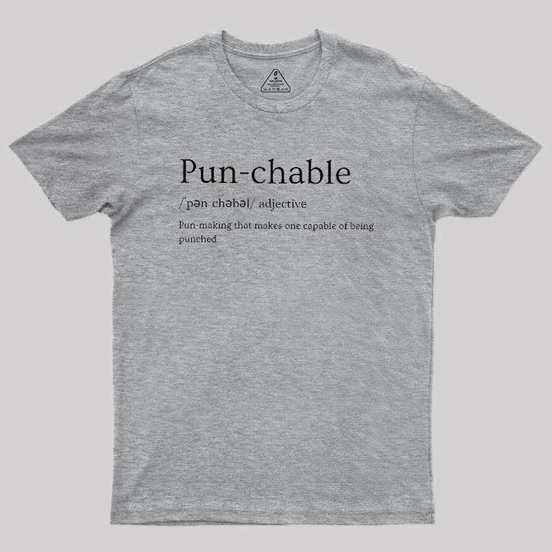 Pun-chable Geek T-Shirt
