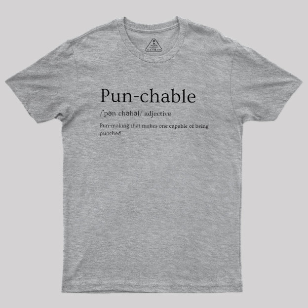 Pun-chable Geek T-Shirt