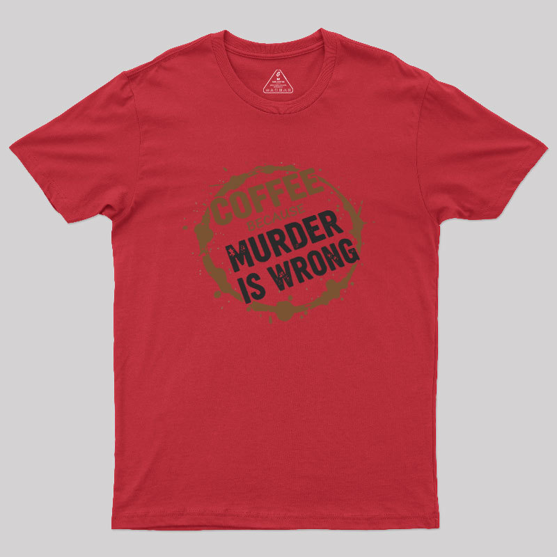 Coffee Saves Lives Geek T-Shirt