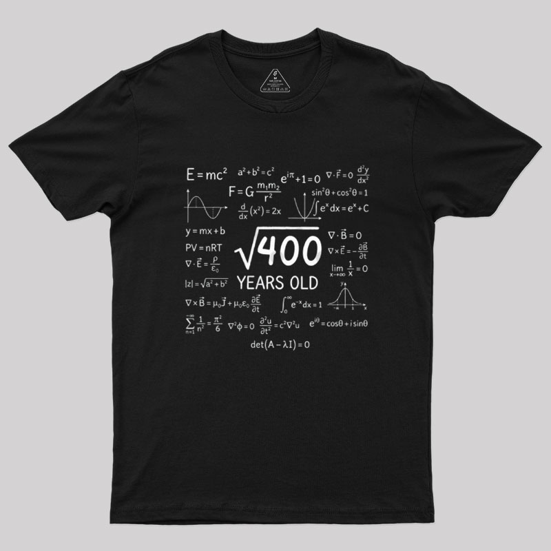 The Age Equation Geek T-Shirt