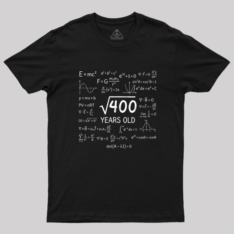 The Age Equation Geek T-Shirt