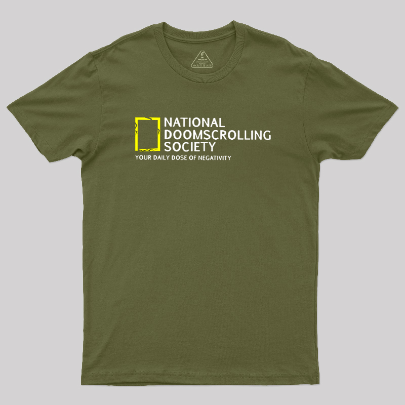 National Doomscrolling Society Geek T-Shirt